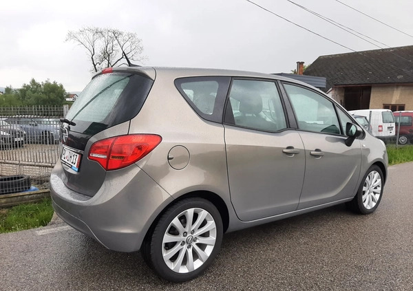 Opel Meriva cena 23400 przebieg: 169000, rok produkcji 2010 z Grójec małe 301